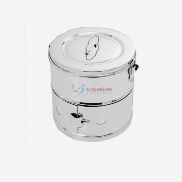 Durable Round Sterilizer Drum